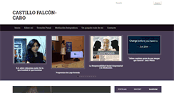 Desktop Screenshot of castillofalcon.com